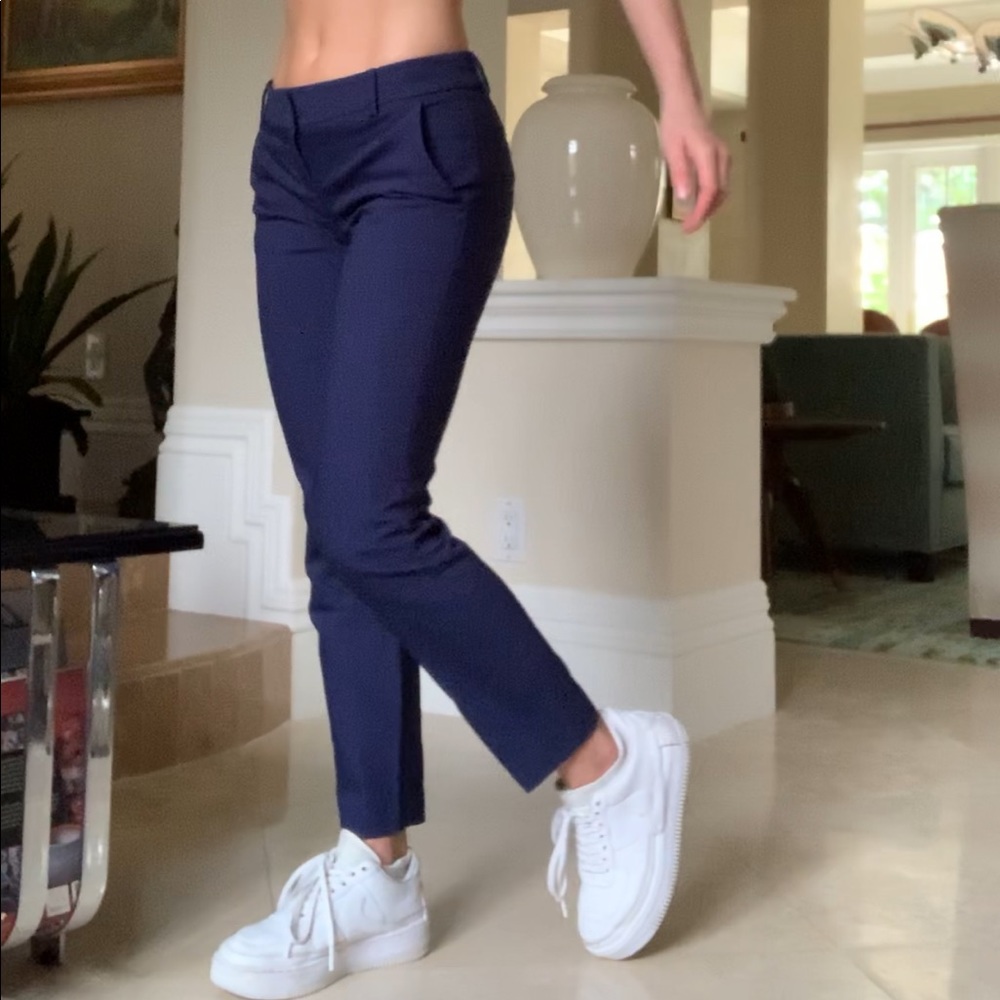 Calvin Klein Navy Blue Trousers